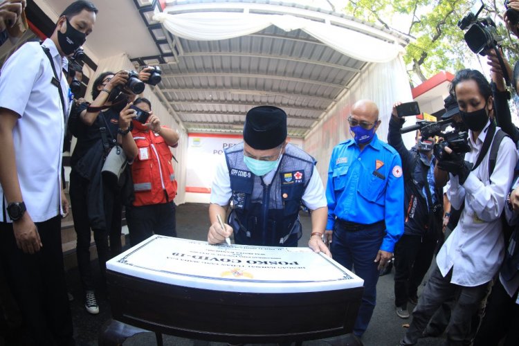 Antisipasi Penyebaran Virus Corona, PMI Kota Bandung Dirikan Posko Covid-19